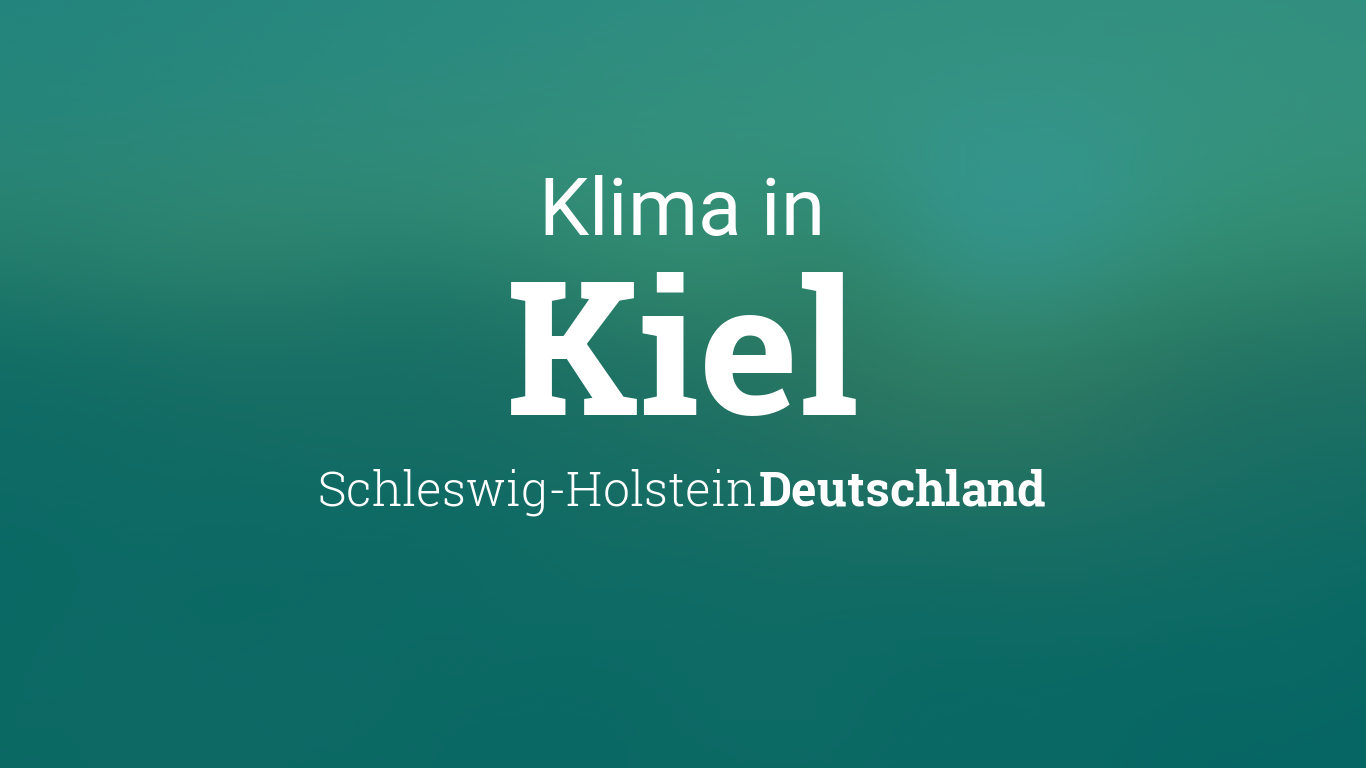 Wettervorhersage Kiel